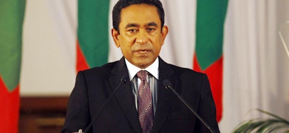 Maldives police raid private TV station over threat to Abdulla Yameen